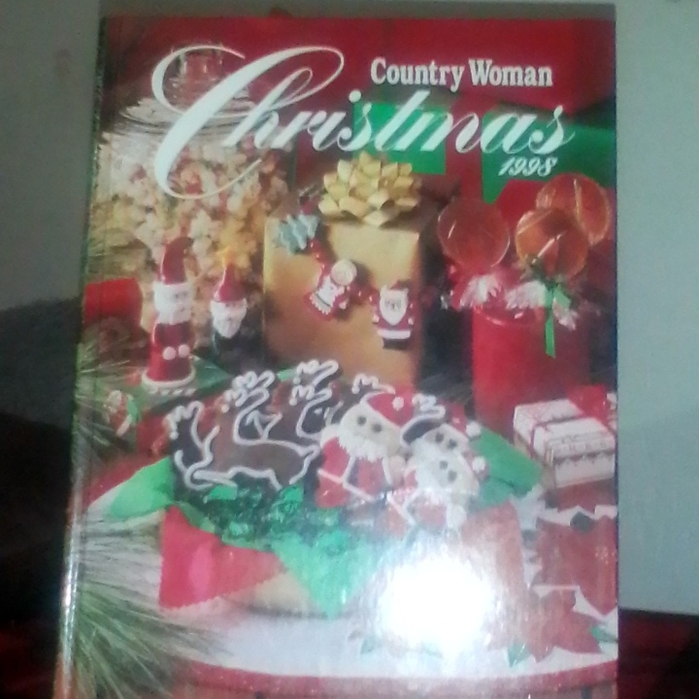 Country Woman Christmas 1998 Book